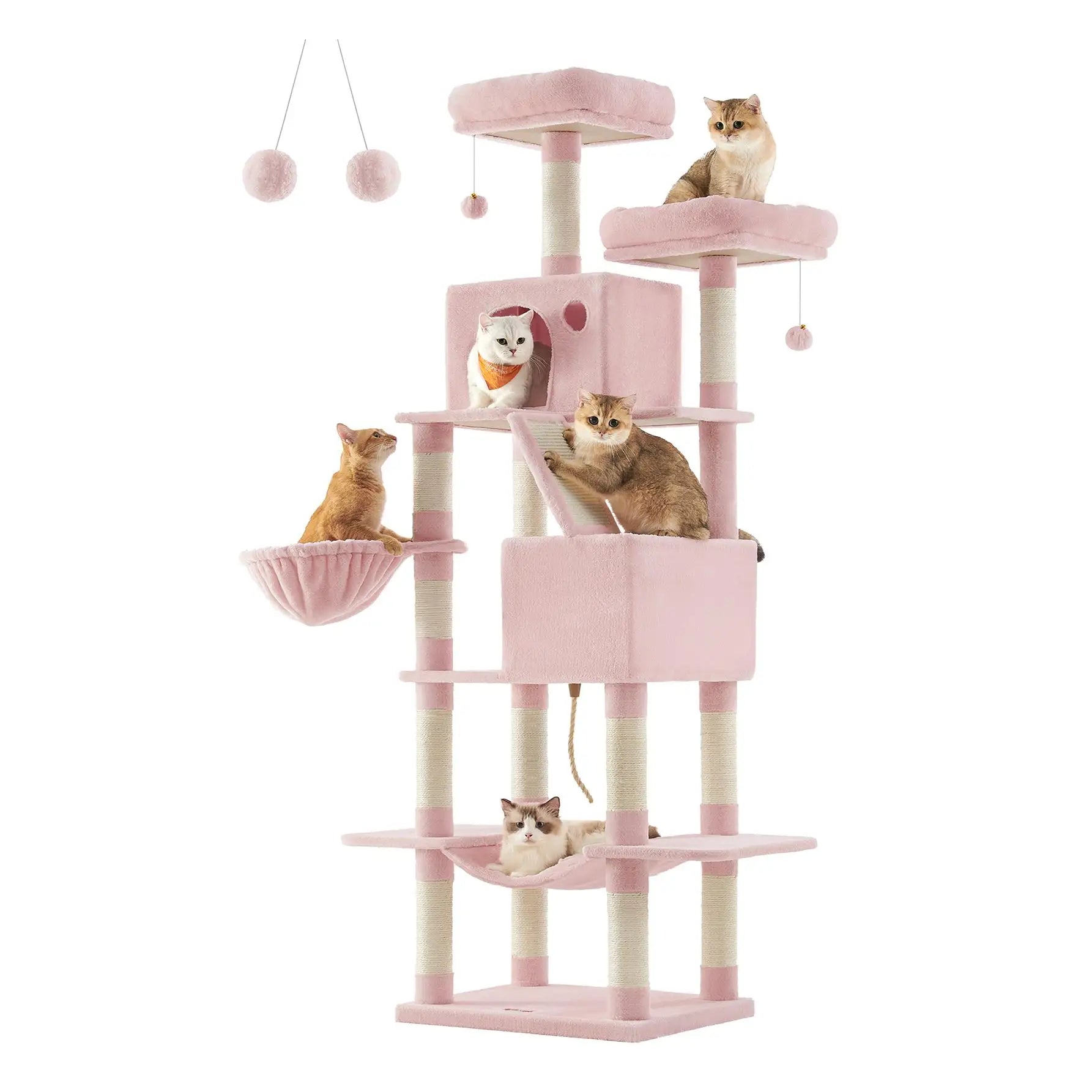 MimoPaws Feandrea Premium Árbol para Gatos, 206 cm de Altura