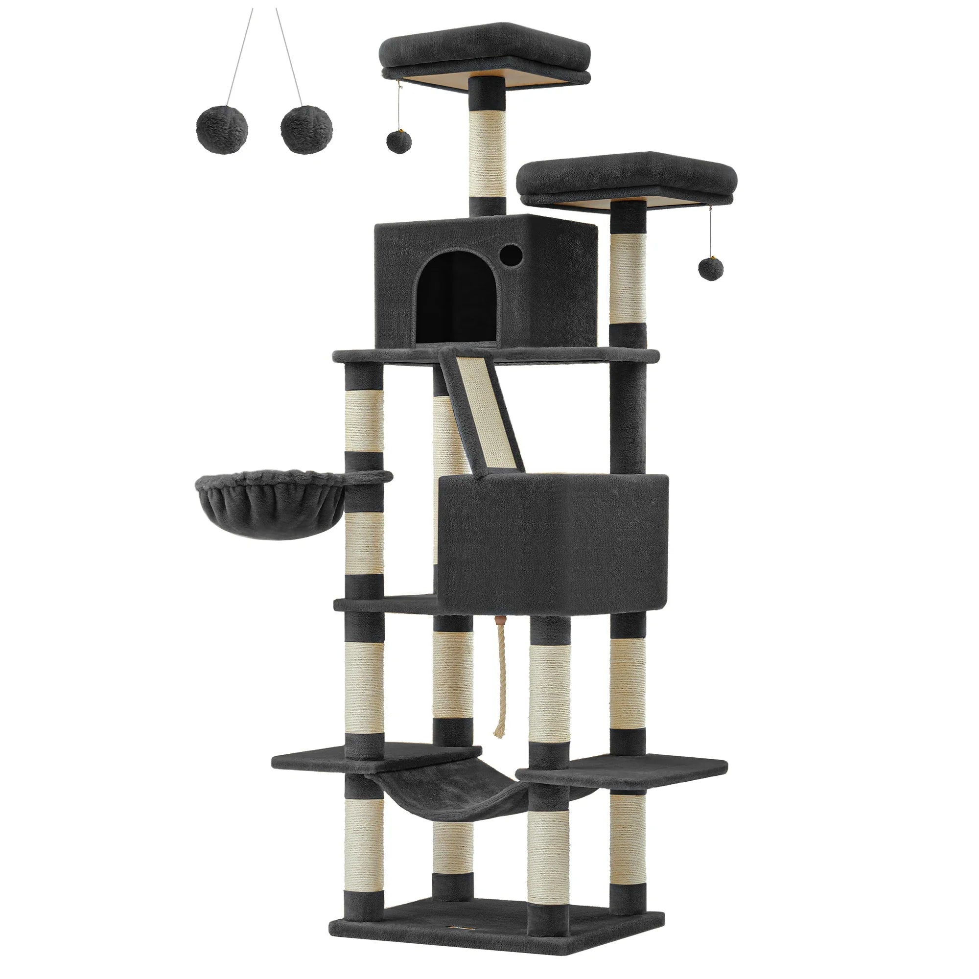 MimoPaws Feandrea Premium Árbol para Gatos, 206 cm de Altura
