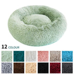 Cama Cojín Tipo Donut de Felpa Súper Suave