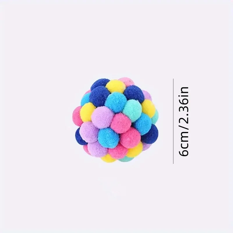 Pelota de peluche elásticas con sonido