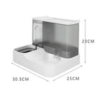 Alimentador resistente automático de gran capacidad de alimentos y agua