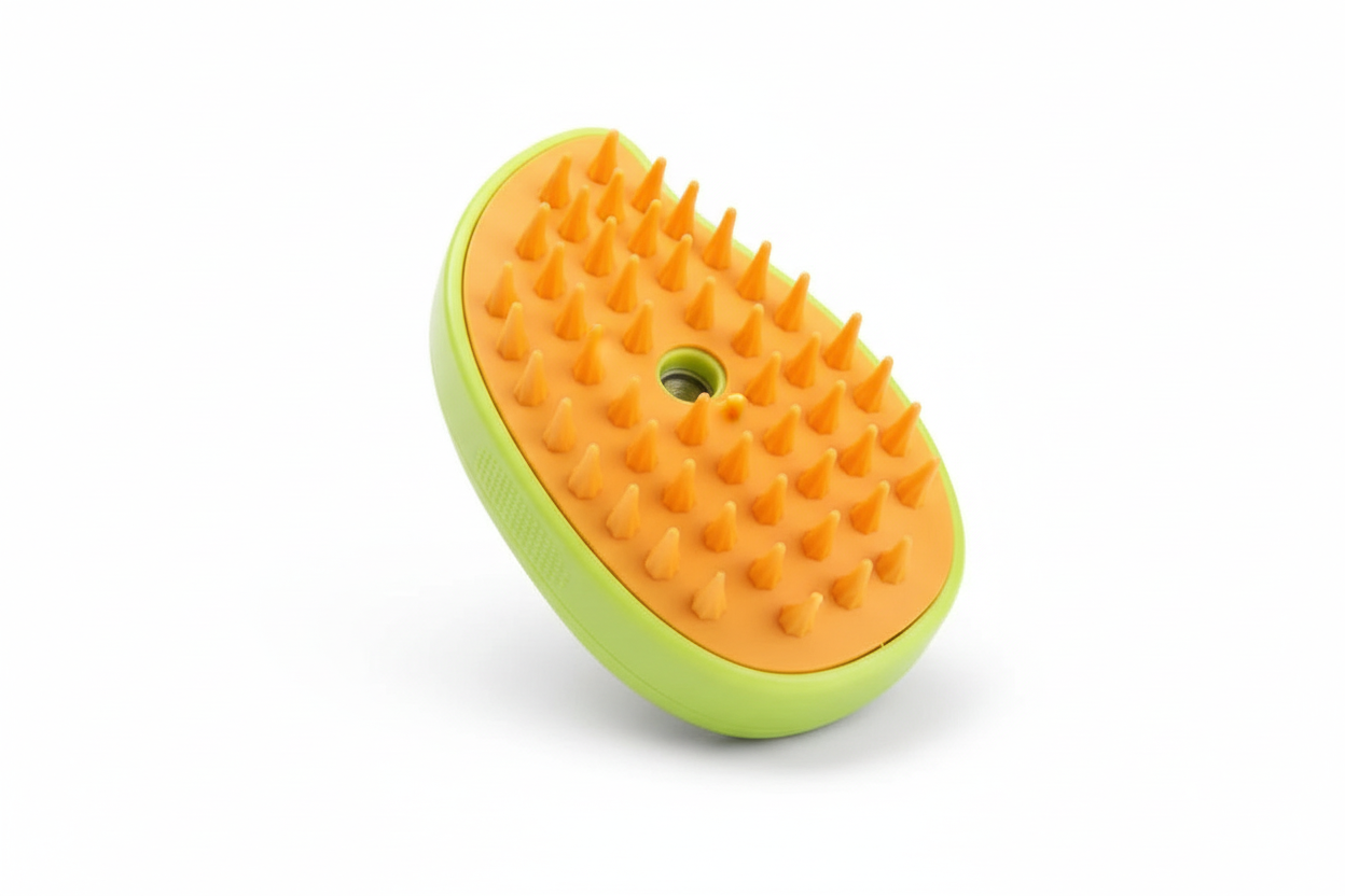 Cepillo de vapor 3 en 1, quita Pelo, peine y masaje para mascotas