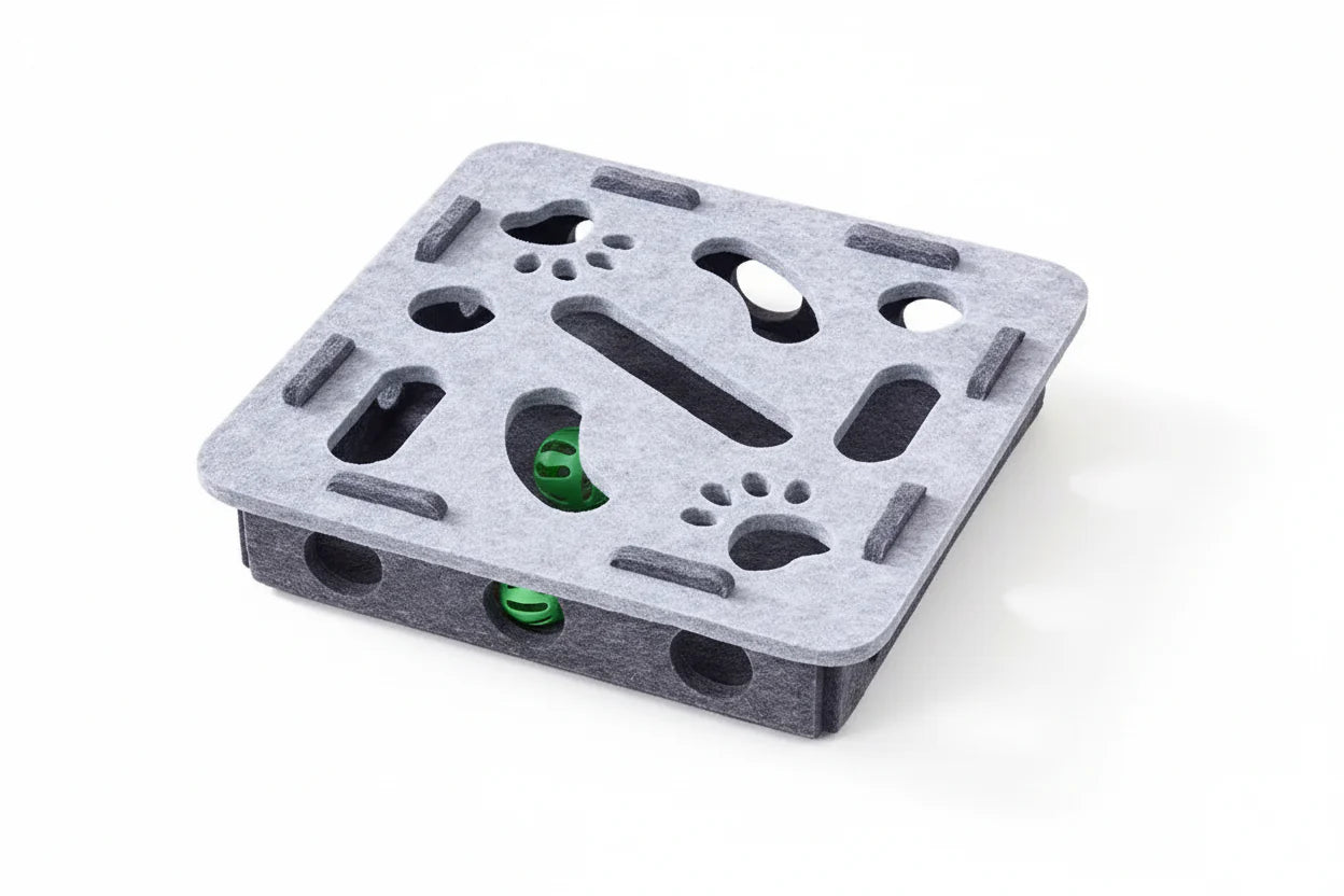 Juguete rompecabezas interactivo para gatos
