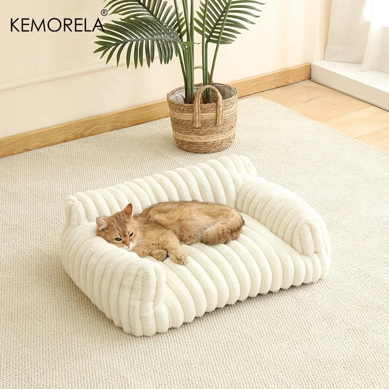 Sofá Cama para Gatos a Rayas KEMORELA