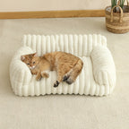 Sofá Cama para Gatos a Rayas KEMORELA
