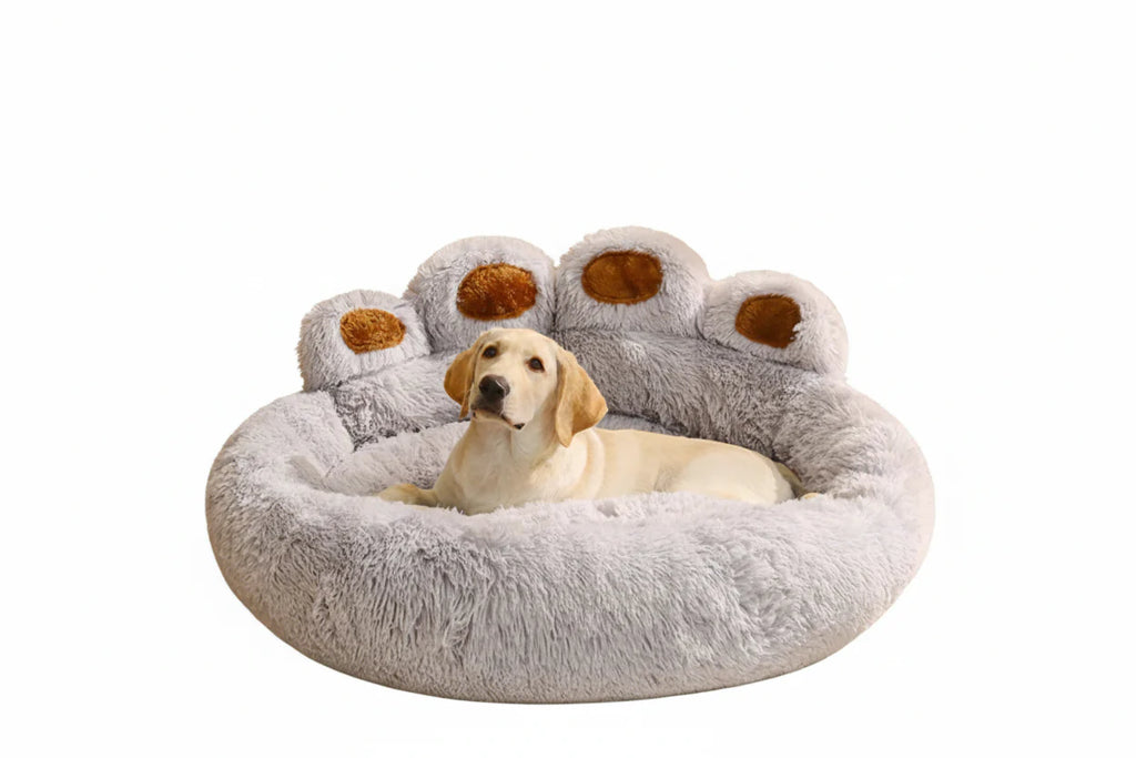 Cama esponjosa de invierno para mascotas