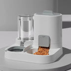 Dispensador de Comida para Gatos 2 en 1 por gravedad.