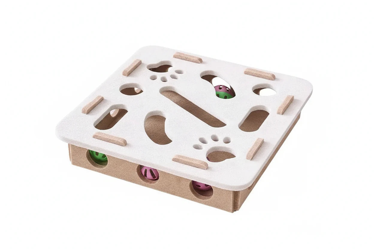 Juguete rompecabezas interactivo para gatos