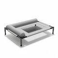 Cama Elevada con Malla Transpirable y Almohada