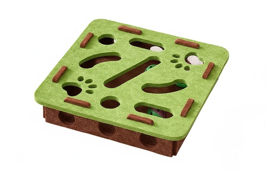 Juguete rompecabezas interactivo para gatos