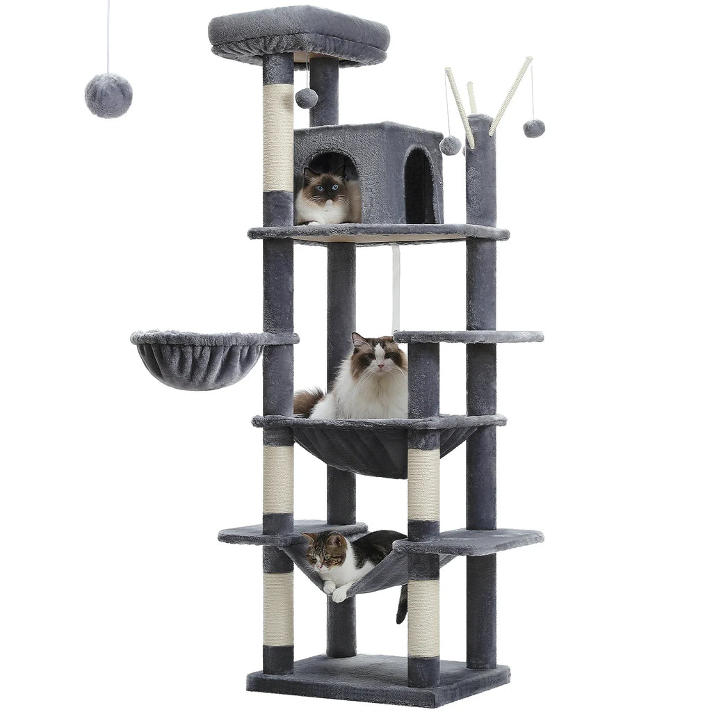 MimoPaws Feandrea Premium Árbol para Gatos, 180cm de Altura