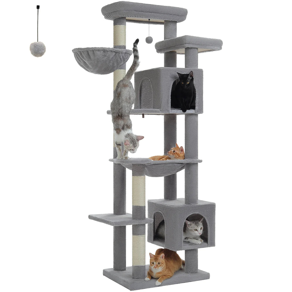 MimoPaws Feandrea Premium Árbol para Gatos, 180cm de Altura