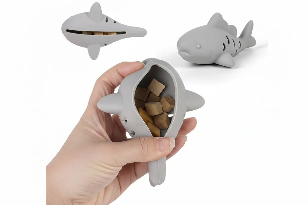 Mordedor Interactivo reforzado porta snacks para gatos