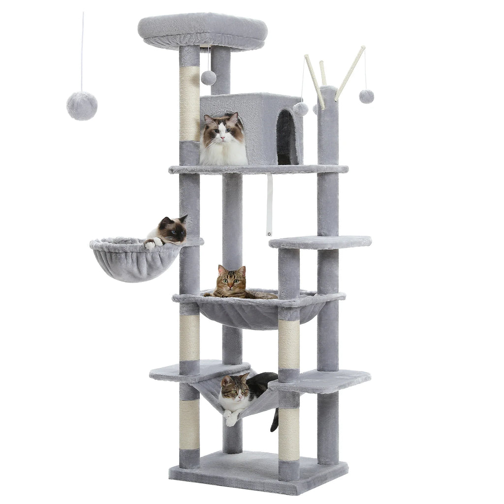 MimoPaws Feandrea Premium Árbol para Gatos, 180cm de Altura