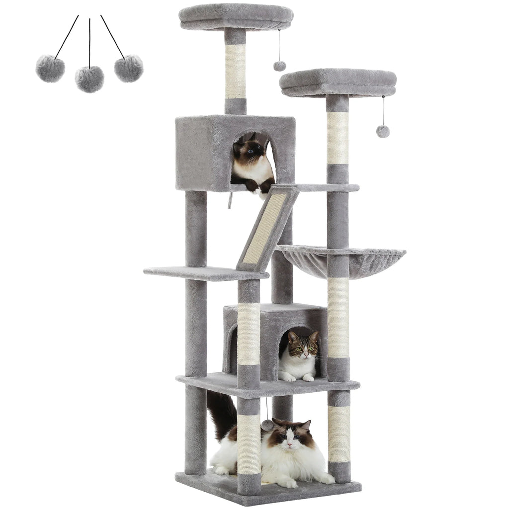 MimoPaws Feandrea Premium Árbol para Gatos, 180cm de Altura