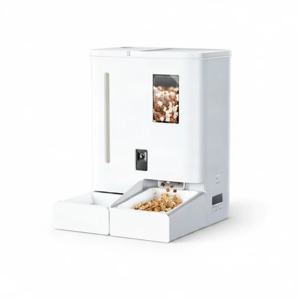 MimoPaws Dispensador Automático de Agua y Comida para Mascotas